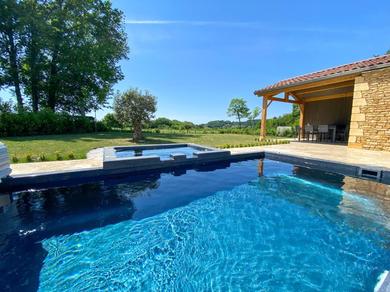 Вилла Villa moderne , neuve piscine jacuzzi .