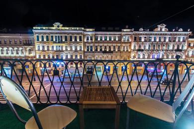 Апартаменты Видовая квартира на Невском с балконом